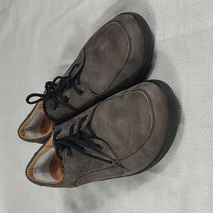 Ganter Naturlich Gehen Gray Lace Up Casual Sneakers Sensitive Mens Size 7.5